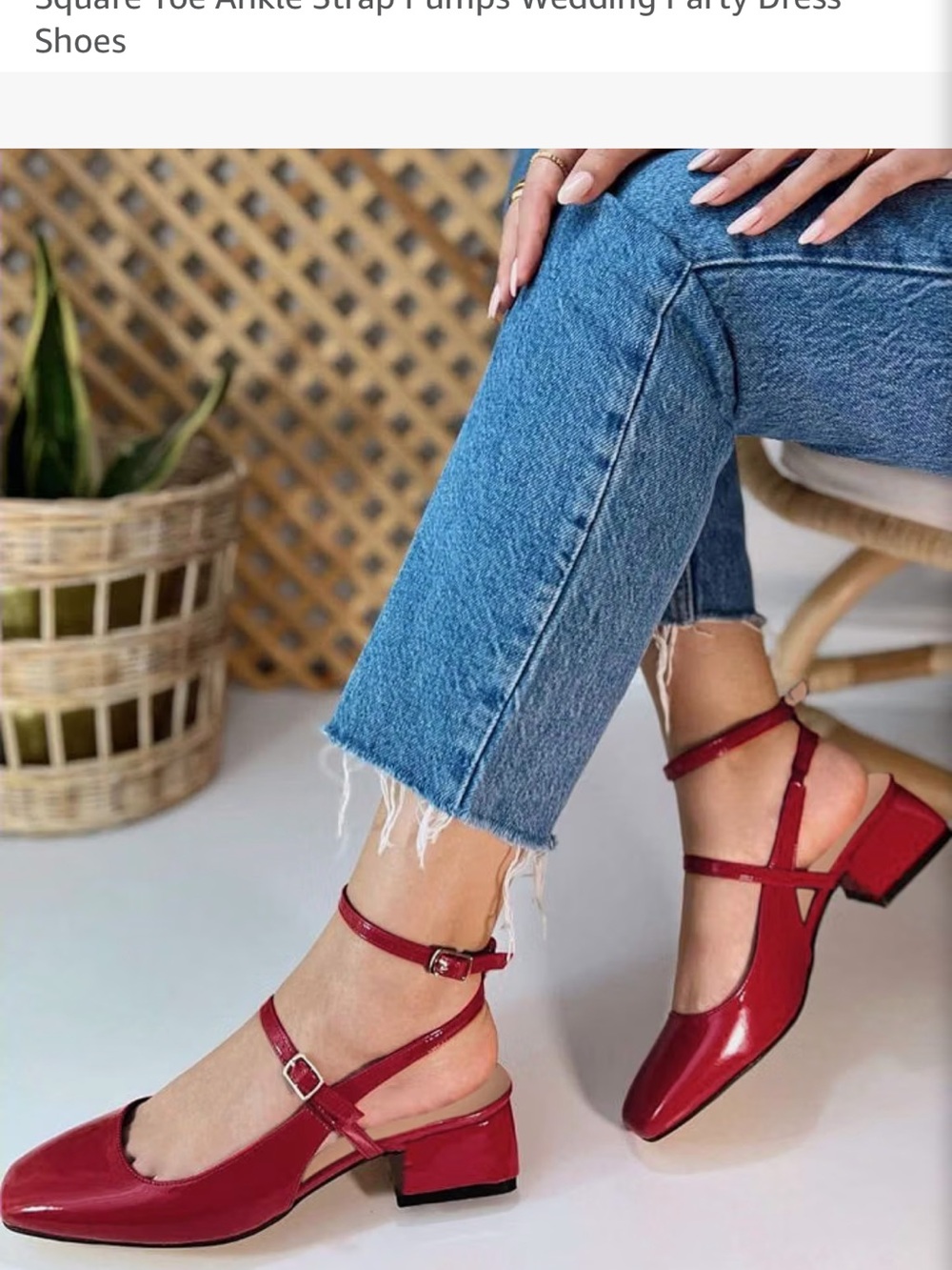 Red shoes